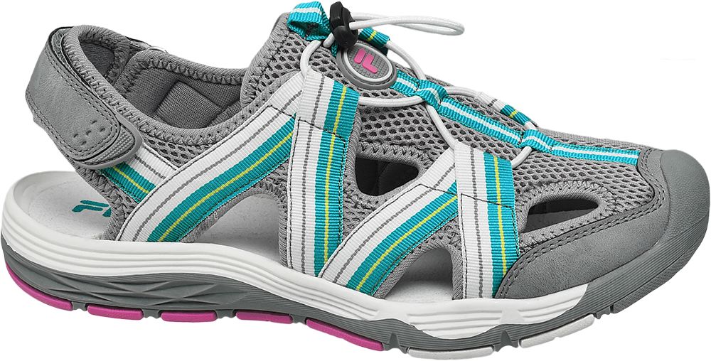 Deichmann Damen Fila Trekking Sandale grau Deichmann Damen Fila Trekking Sandale grau